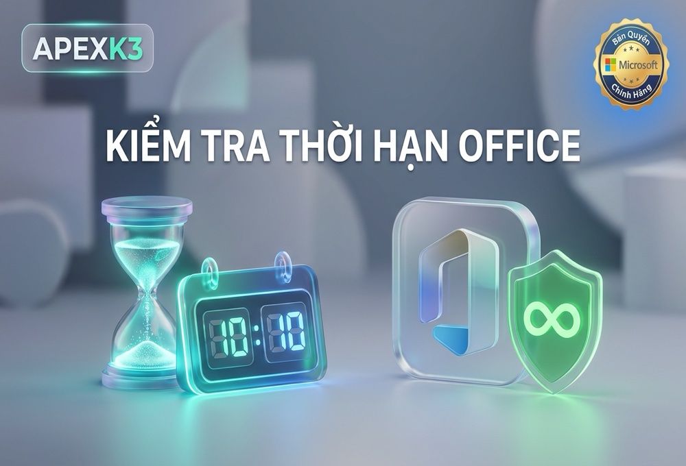 Cách Kiểm Tra Thời Hạn Bản Quyền Office Còn Lại - Hướng dẫn chi tiết 1