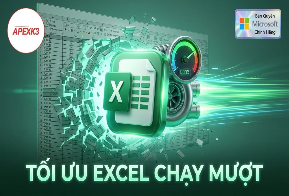 Excel Chậm, Đơ, Không Phản Hồi: Cách Tối Ưu File Nặng - Hướng dẫn chi tiết 1