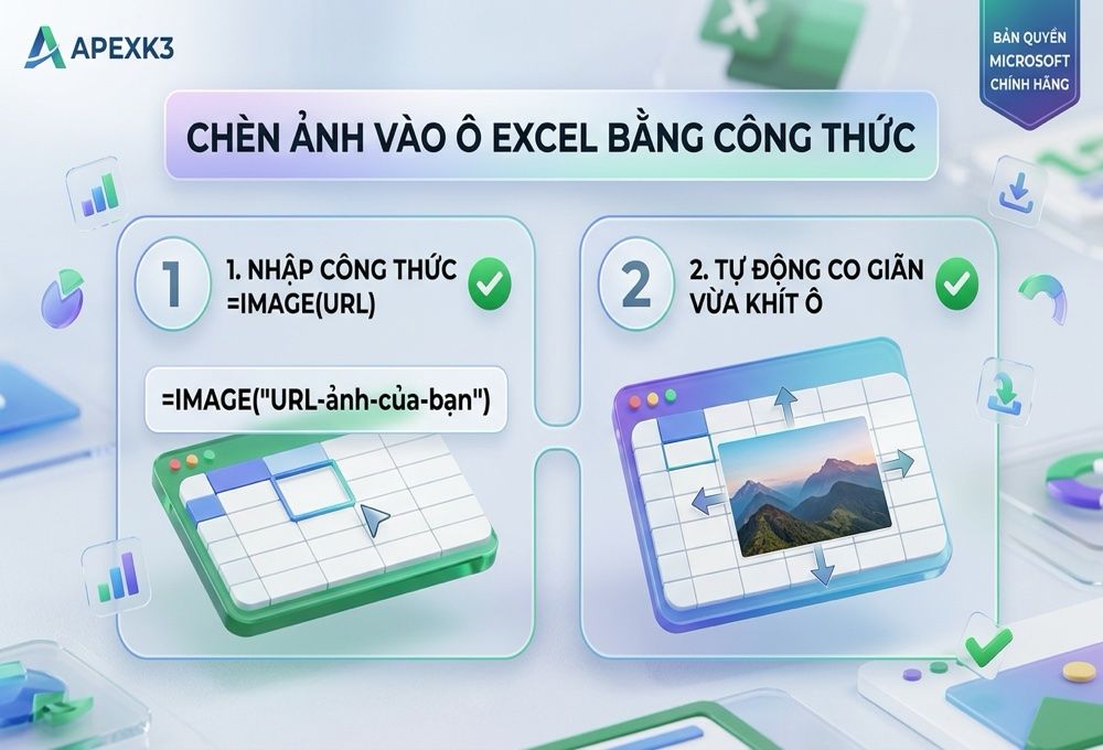 Hàm IMAGE Trong Excel: Chèn Ảnh Vào Ô Bằng Công Thức - Hướng dẫn chi tiết 2