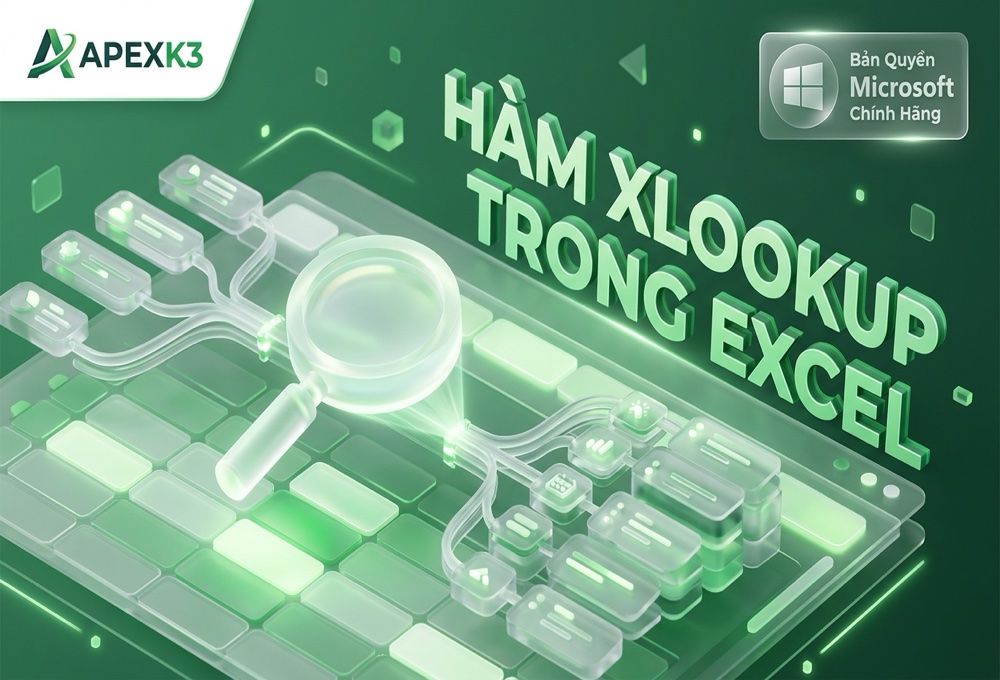 Hàm XLOOKUP Trong Excel: Cách Dùng Và Nhiều Điều Kiện - Hướng dẫn chi tiết 1