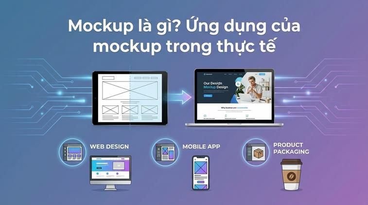 Mockup là gì? Ứng dụng của mockup trong thực tế