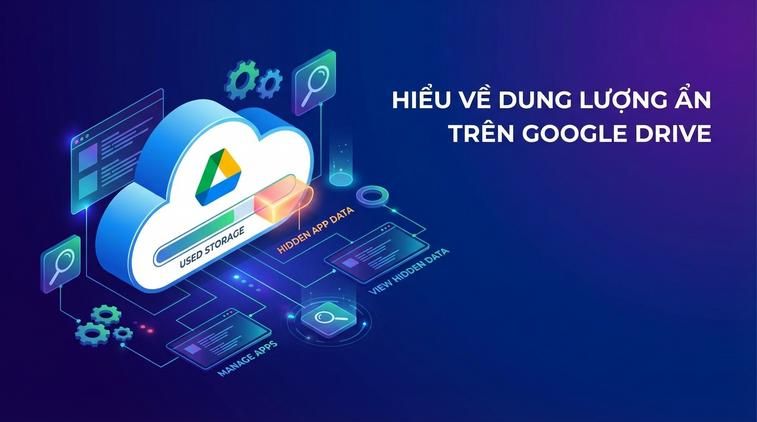 Hiểu về dung lượng ẩn trên Google Drive