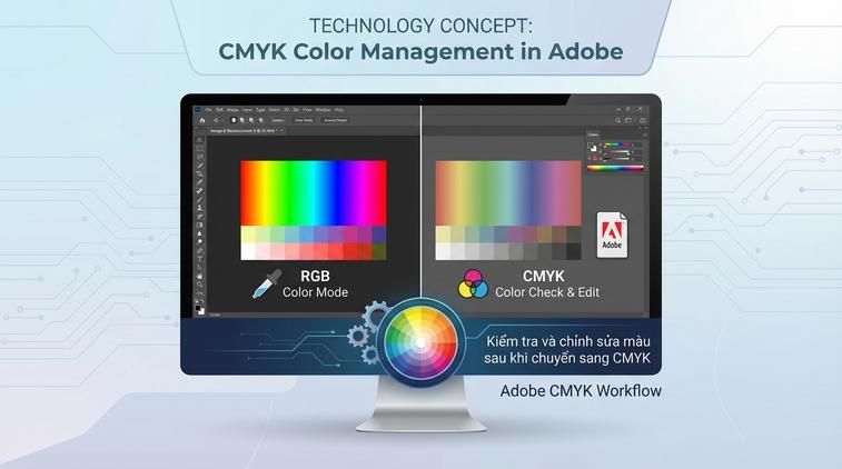 Kiểm tra và chỉnh sửa màu sau khi chuyển sang CMYK
