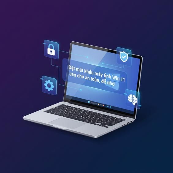 Đặt mật khẩu máy tính Win 11 sao cho an toàn, dễ nhớ