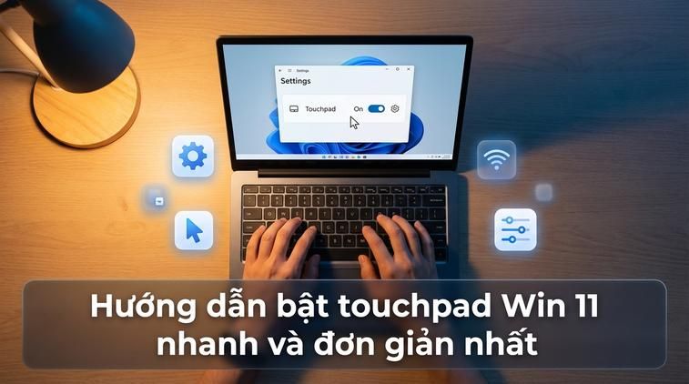 Hướng dẫn bật touchpad Win 11 nhanh và đơn giản nhất