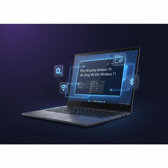 Phím tắt giống Windows 10 vẫn dùng tốt trên Windows 11