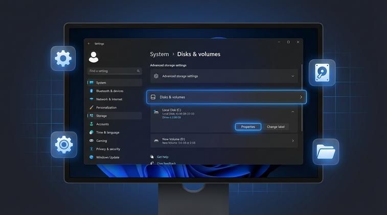 Chia ổ đĩa Win 11 có khác Win 10 không?