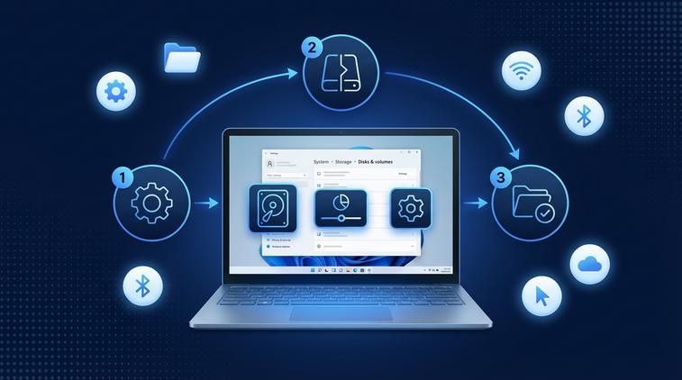 Cách chia ổ đĩa Win 11