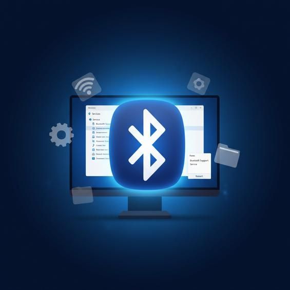 Khởi động lại dịch vụ Bluetooth trên Windows