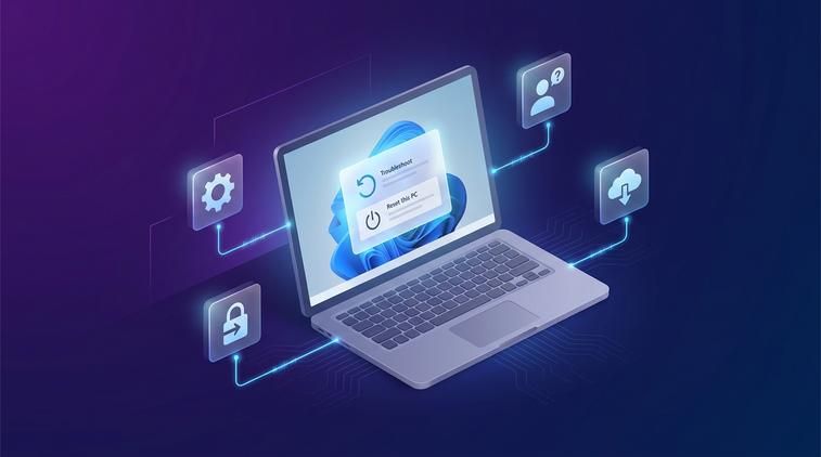 Reset từ màn hình đăng nhập