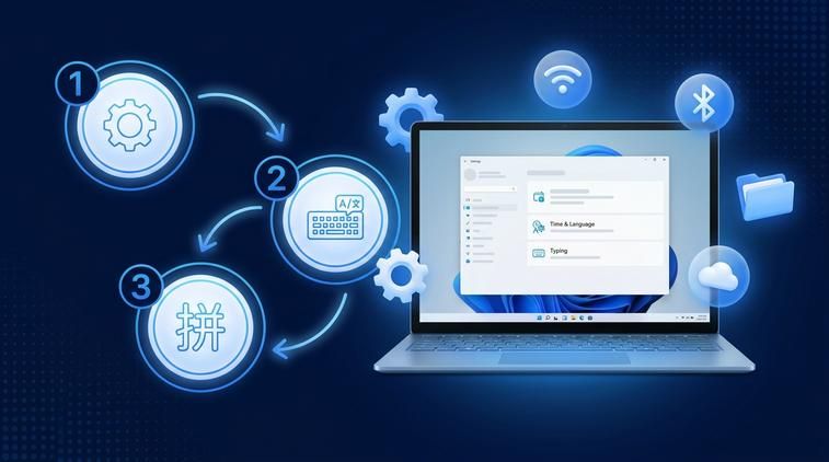 Cách gõ tiếng trung trên máy tính win 11 bằng Microsoft Pinyin