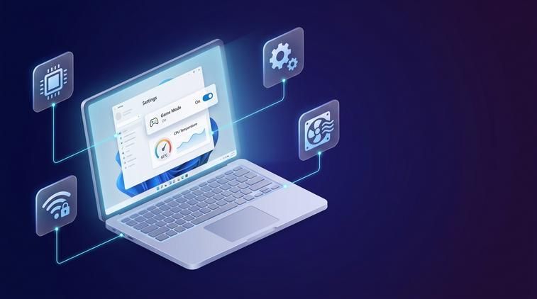 Bật Game Mode và kiểm tra nhiệt độ CPU