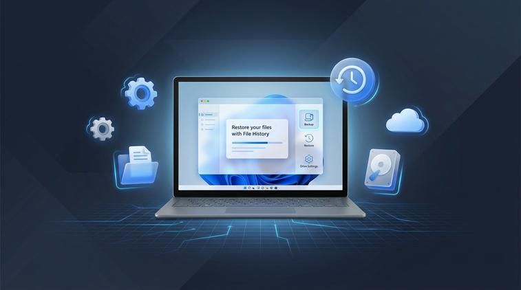 Restore dữ liệu bằng File History