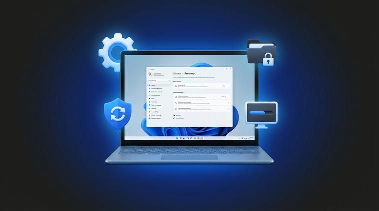 Reset qua Settings Recovery