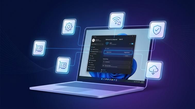 Forget network và kết nối lại
