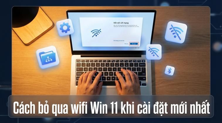 Cách bỏ qua wifi Win 11 khi cài đặt mới nhất