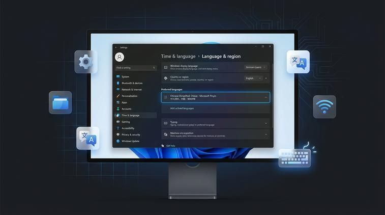 Win 11 hỗ trợ gõ tiếng Trung sẵn mà không cần cài phần mềm ngoài