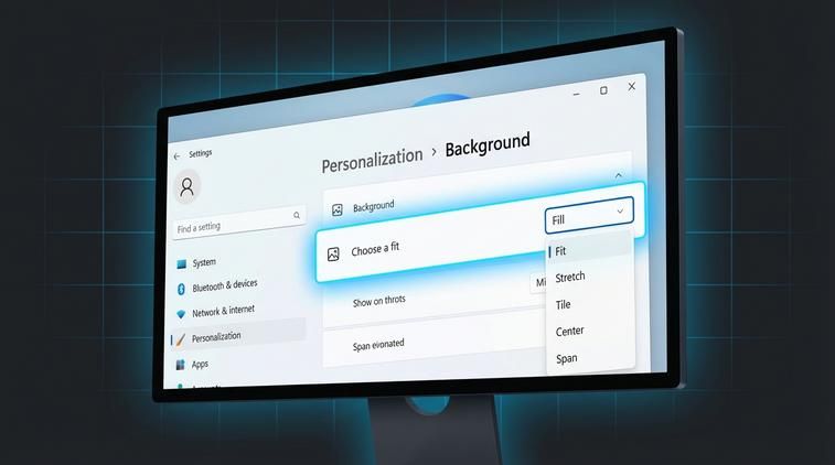 Ảnh desktop bị vừa màn hình, bị kéo dãn hoặc bị cắt xén là vấn đề phổ biến