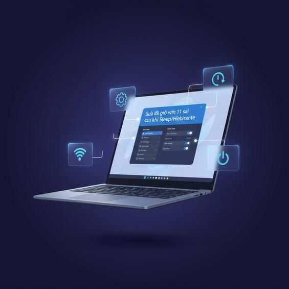 Sửa lỗi giờ win 11 sai sau khi Sleep/Hibernate