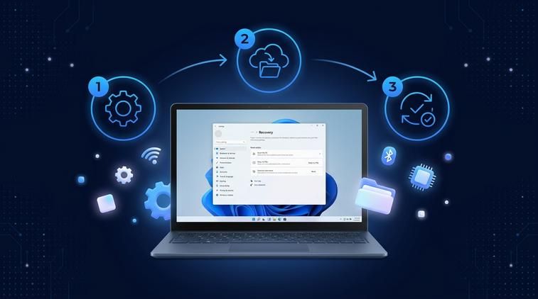 Cách reset máy tính win 11 giữ lại file cá nhân