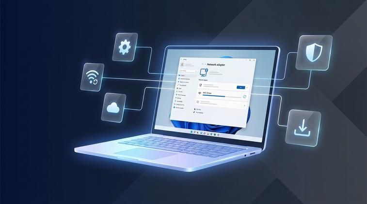Cập nhật driver WiFi