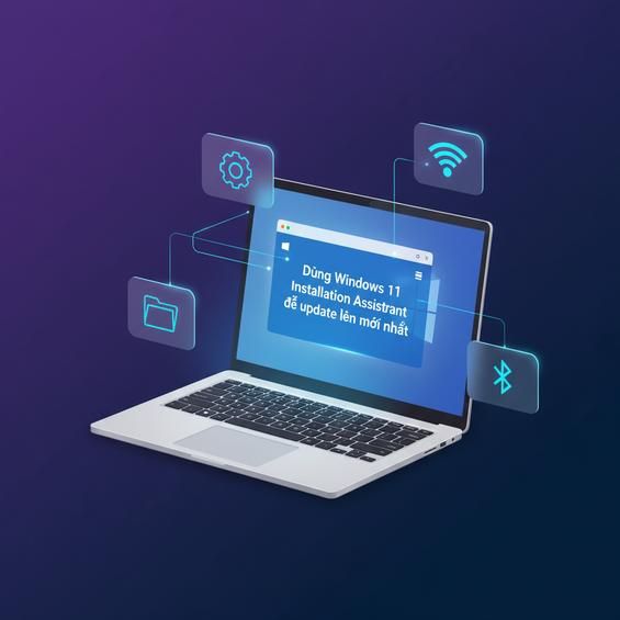 Dùng Windows 11 Installation Assistant để update lên mới nhất