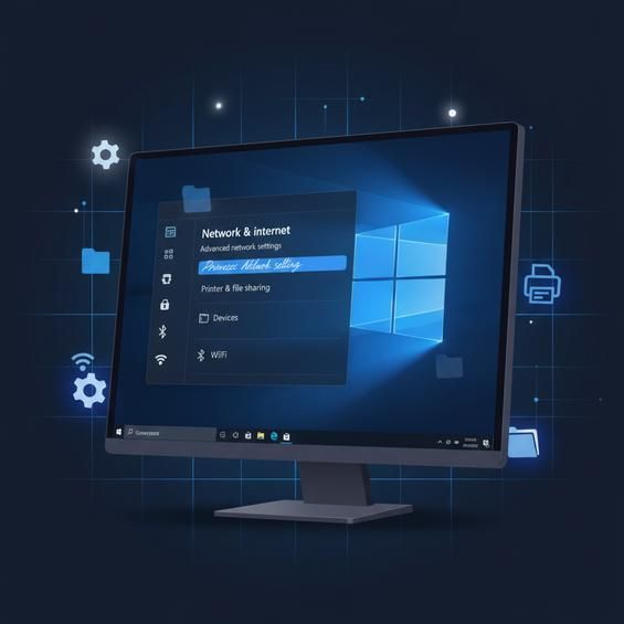 Share máy in qua mạng LAN Win 10 - tiết kiệm chi phí, tiện lợi cho văn phòng