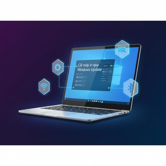 Cài máy in qua Windows Update