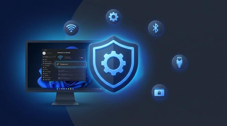 Chạy Network Troubleshooter tự động