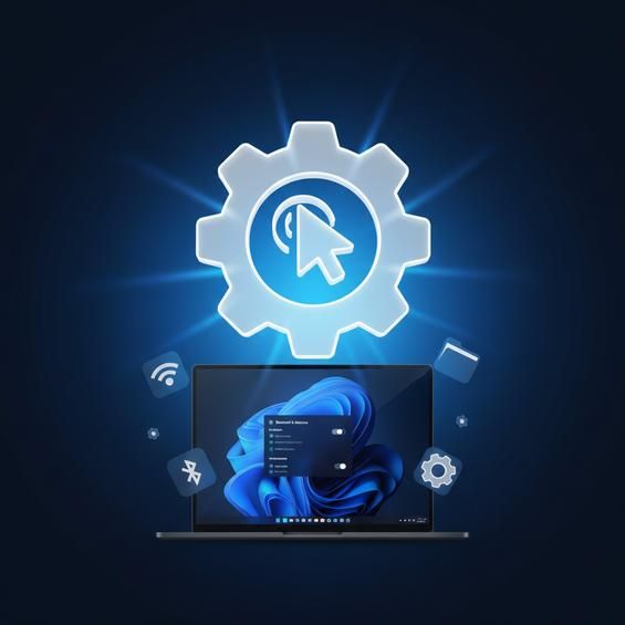 Dùng phím tắt Fn để bật lại touchpad