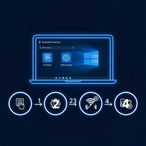 Chuột cảm ứng laptop không di chuyển Win 11: Các cách khắc phục chi tiết