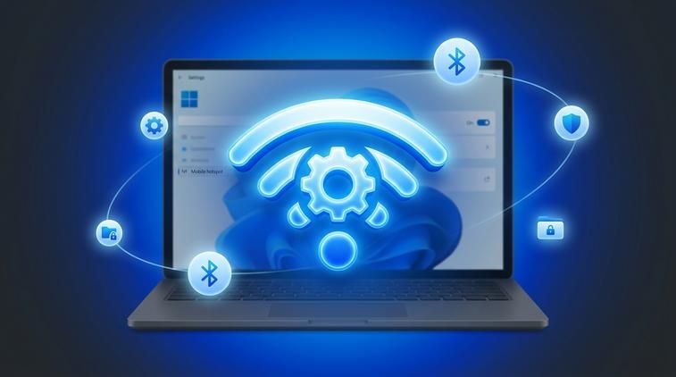 Bật Mobile Hotspot trong Settings