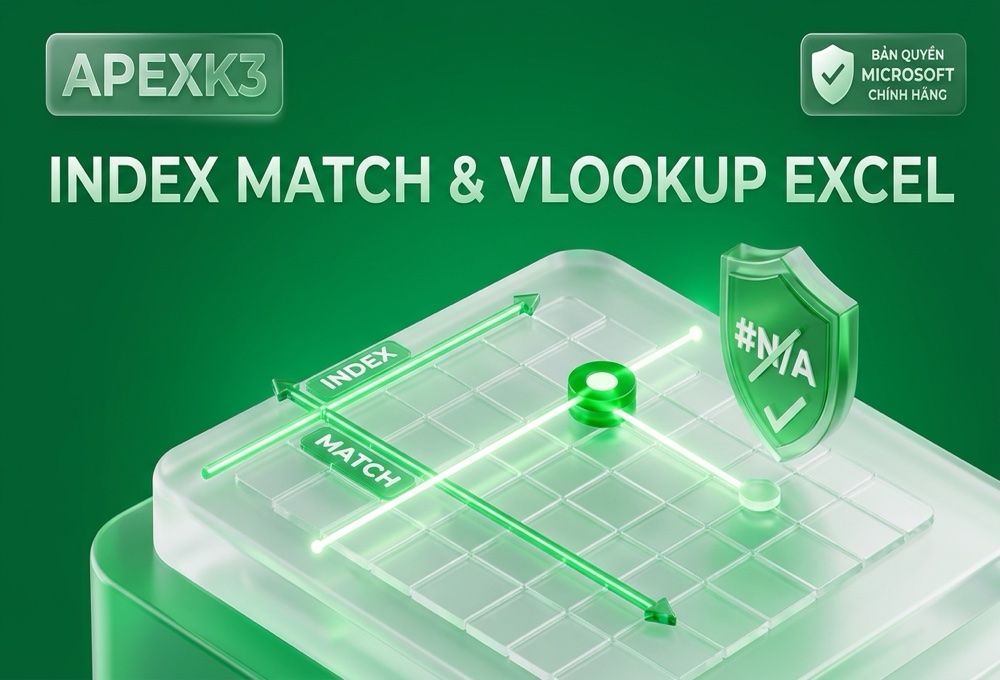 INDEX MATCH Và VLOOKUP: Cách Dùng Và Sửa Lỗi #N/A - Hướng dẫn chi tiết 1