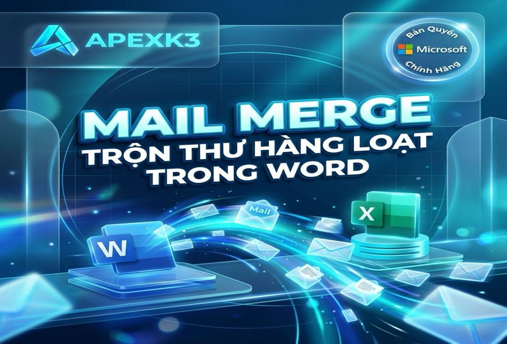 Mail Merge Trong Word: Trộn Thư Và Sửa Lỗi Định Dạng Số - Hướng dẫn chi tiết 1