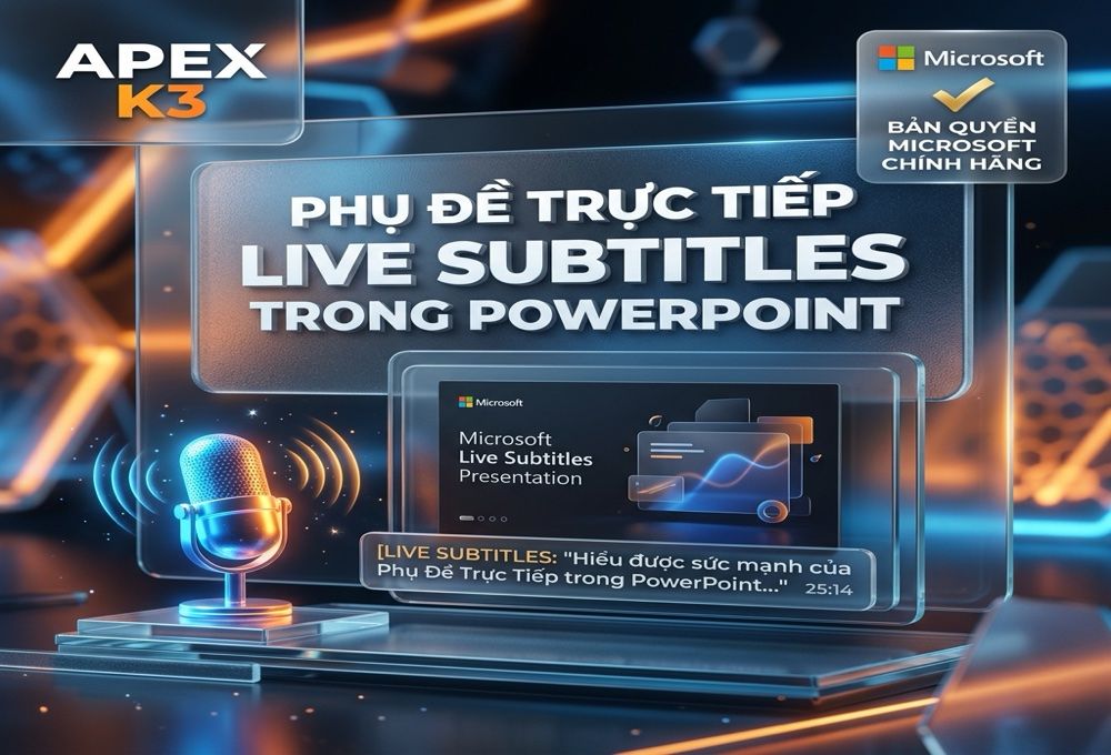 Phụ Đề Trực Tiếp Trong PowerPoint: Cách Bật Và Lưu Ý - Hướng dẫn chi tiết 1