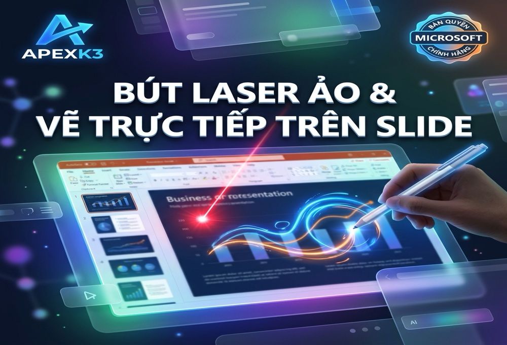 Trình Chiếu 2 Màn Hình PowerPoint, Vẽ Và Bút Laser Ảo - Hướng dẫn chi tiết 2