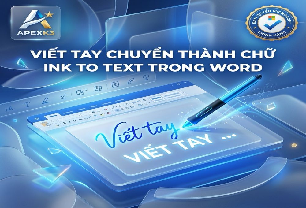 Viết Tay Trong Word: Ink To Text, Tab Draw Và Ink To Math - Hướng dẫn chi tiết 1