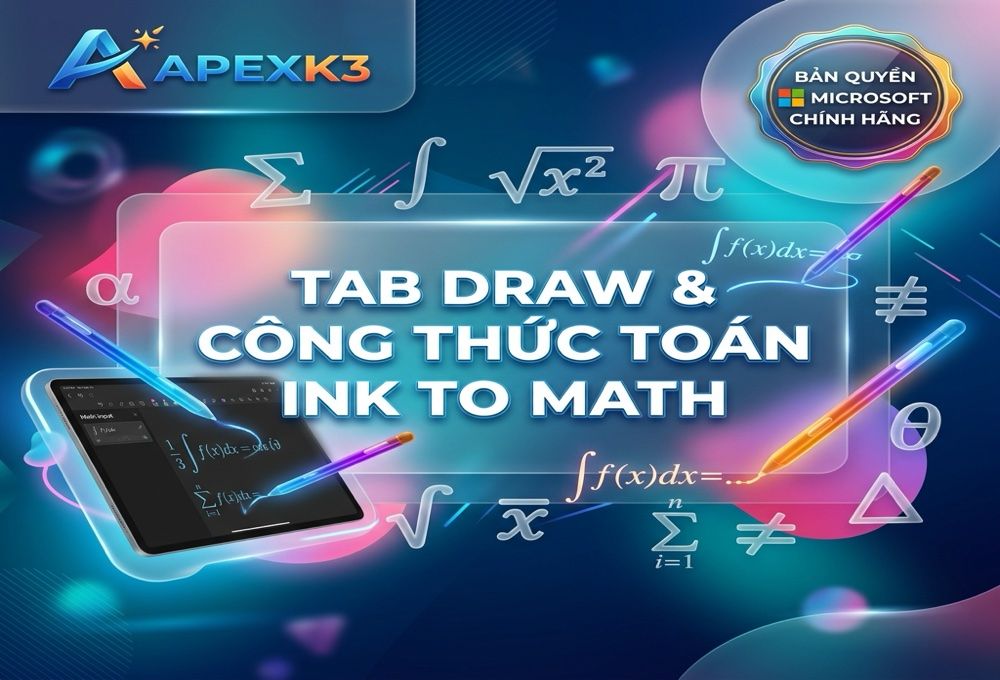 Viết Tay Trong Word: Ink To Text, Tab Draw Và Ink To Math - Hướng dẫn chi tiết 2