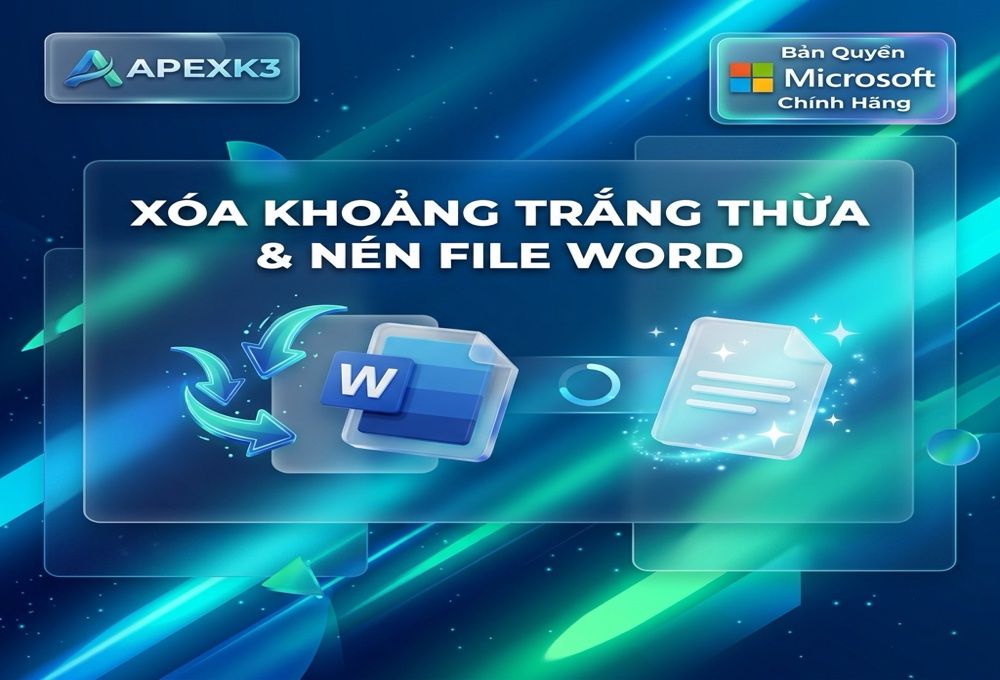 Xóa Khoảng Trắng Thừa Và Nén File Word Dung Lượng Lớn - Hướng dẫn chi tiết 1